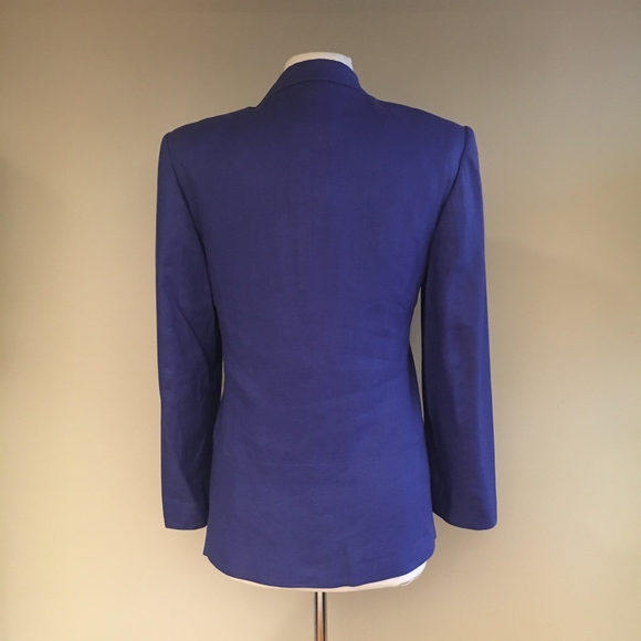 RARE NWOT Vintage oversized Gucci Linen Blazer - Picture 4 of 6